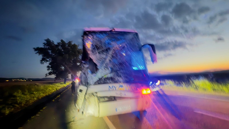Foto. Bacău. Două accidente mortale pe E85-Drumul Morții. A fost activat Planul Roșu