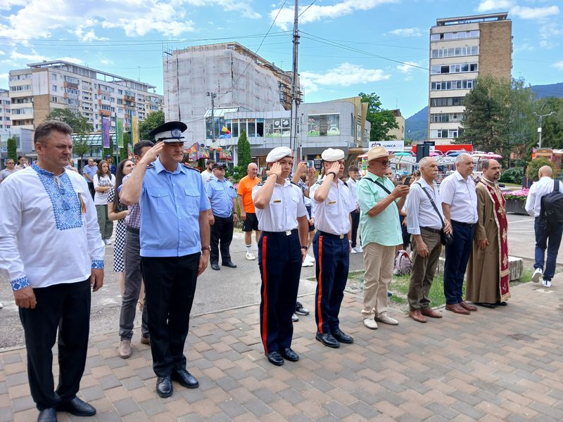 FOTO. Ziua Drapelului Național al României la Piatra Neamț