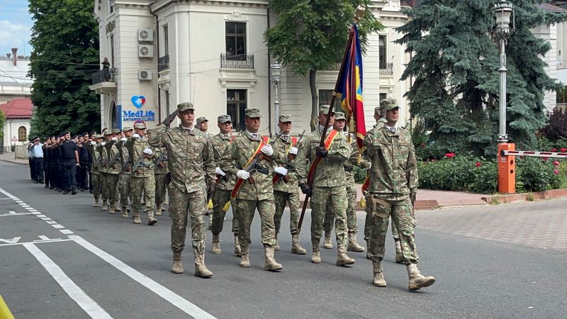 FOTO. Ziua Drapelului Național al României la Piatra Neamț
