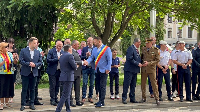 FOTO. Ziua Drapelului Național al României la Piatra Neamț