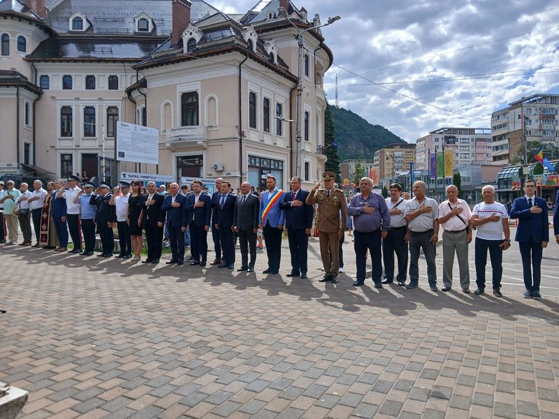 FOTO. Ziua Drapelului Național al României la Piatra Neamț