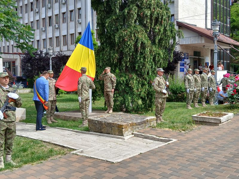 FOTO. Ziua Drapelului Național al României la Piatra Neamț