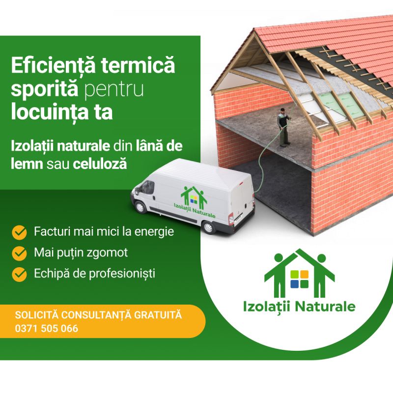 Iarna bate la ușă! Izolează-ți podul cu lână de lemn și economisește la încălzire