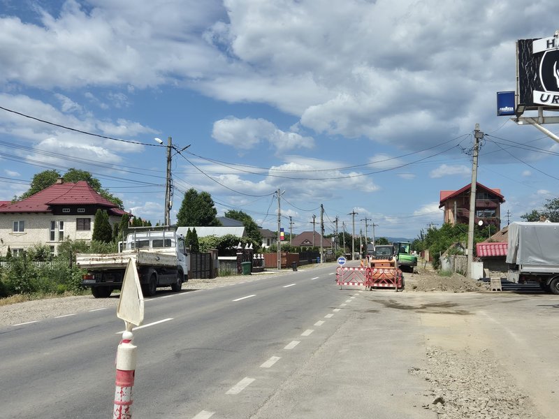 Lucrări de extindere a rețelei de apă și canalizare în comuna Vânători-Neamț 