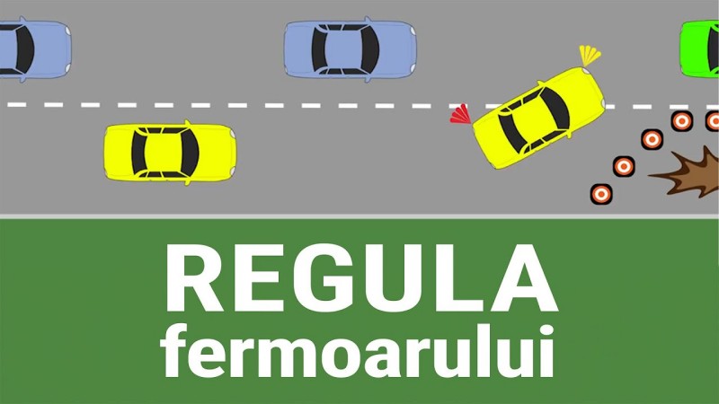 „Regula fermoarului” ar putea fi inclusă în Codul Rutier