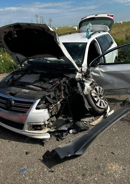 _Accidente în lanț la Suceava. Cinci persoane rănite în Ortoaia, alte patru la Cotu Dobei