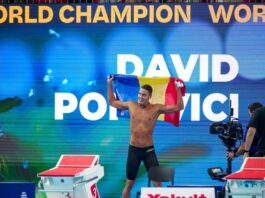 David Popovici, din nou dublu campion mondial: aur și la 100 m liber, după victoria de la 200 m, la Campionatul Mondial de Natație din Singapore David Popovici, din nou dublu campion mondial: aur și la 100 m liber, după victoria de la 200 m, la Campionatul Mondial de Natație din Singapore