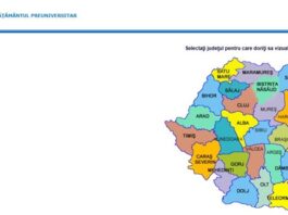 Profesorii de 10.00 la examenul de Titularizare din Regiunea de Nord Est Titularizare 2025 - hartă