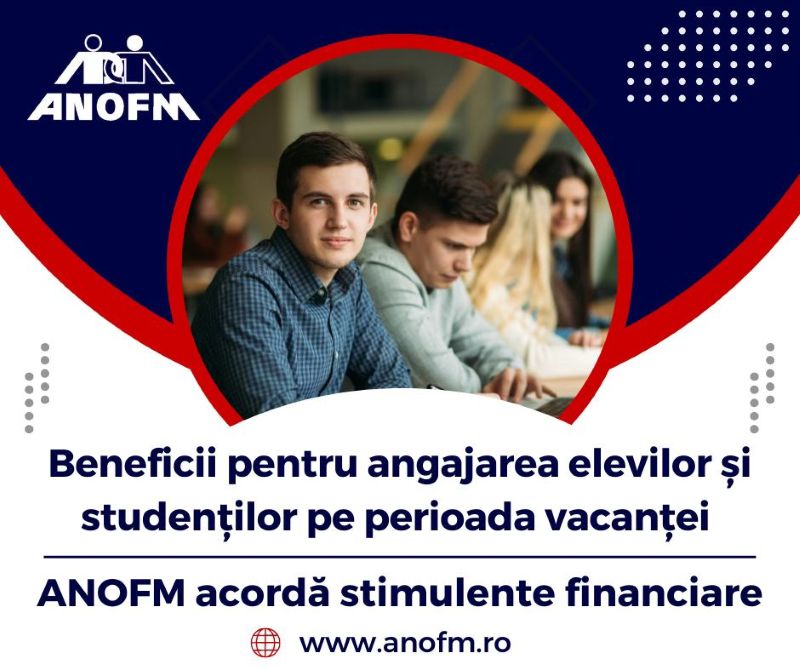 Sprijin pentru firmele care angajează elevi sau studenți pe timpul verii