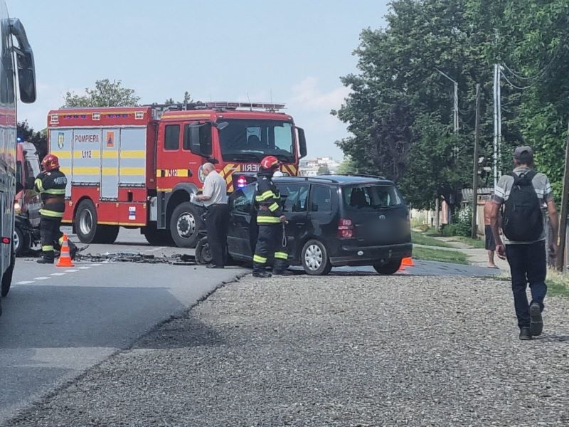 FOTO. Accident cu victime multiple la Horia