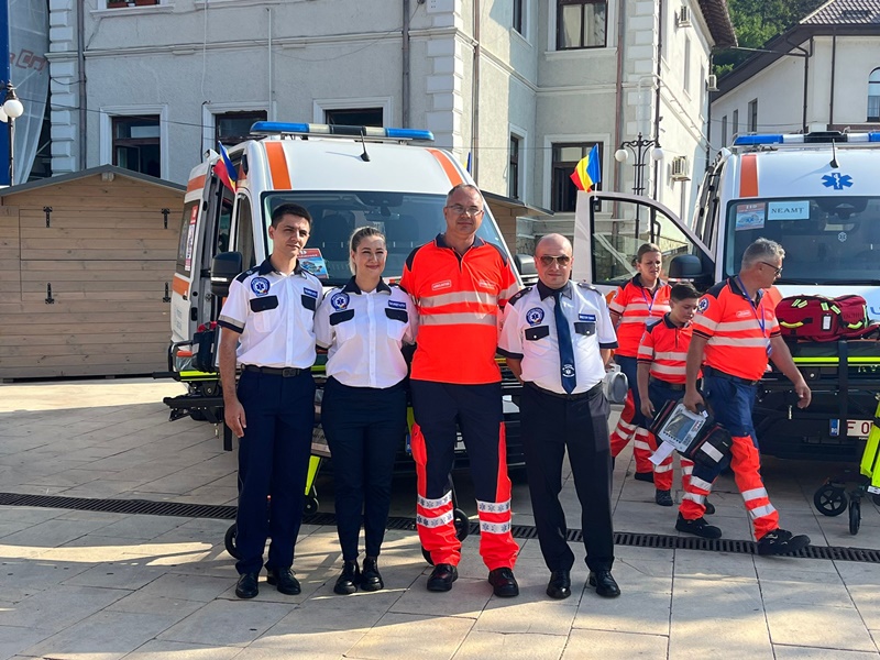 Imagini de la Ziua Națională a Ambulanței la Piatra Neamț