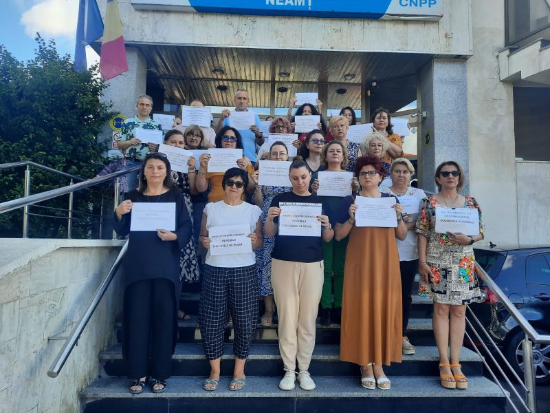 A doua săptămână de proteste în Neamț