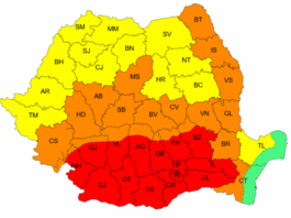 Avertizare meteo de caniculă, ploi și vijelii