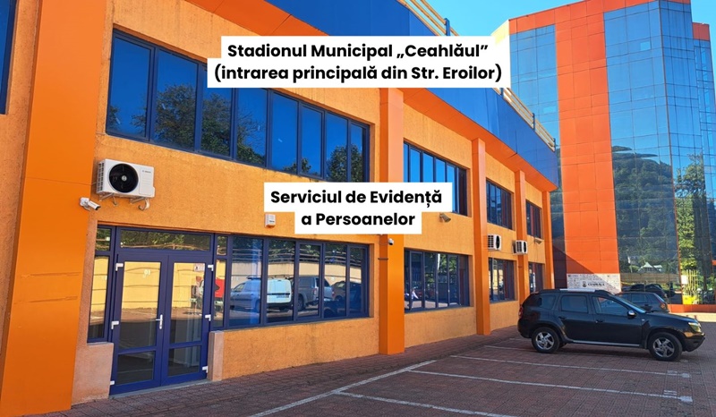 De la 1 septembrie, Serviciul de Evidență a Persoanelor se mută la noul sediu