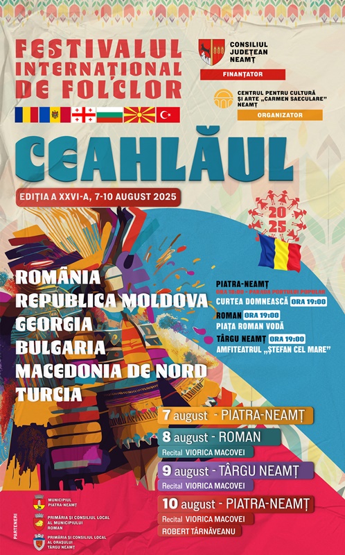 Deschiderea Festivalului Internațional de Folclor „Ceahlăul”, ediția a XXVI-a amânată