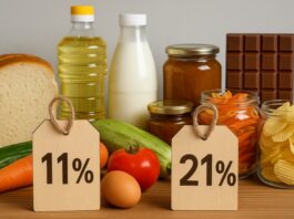 De la 1 august se scumpesc alimentele: TVA mai mare, prețuri modificate. Ce spun marile lanțuri de magazine De la 1 august se scumpesc alimentele: TVA mai mare, prețuri modificate. Ce spun marile lanțuri de magazine_