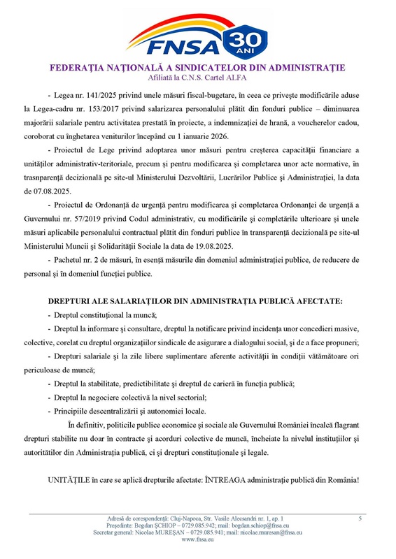 Sindicatele din administrația publică locală spun că încep greva generală din 15 septembrie. Care sunt revendicările sindicaliștilor 6 Sindicatele din administrația publică locală spun că încep greva generală din 15 septembrie. Care sunt revendicările sindicaliștilor