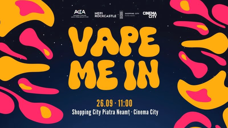 Spectacolul pentru adolescenți „Vape me in” ajunge la Piatra Neamț