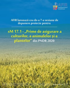 Fermierii pot primi până la 70% sprijin pentru asigurările agricole. Sesiunea de depunere a cererilor a început
