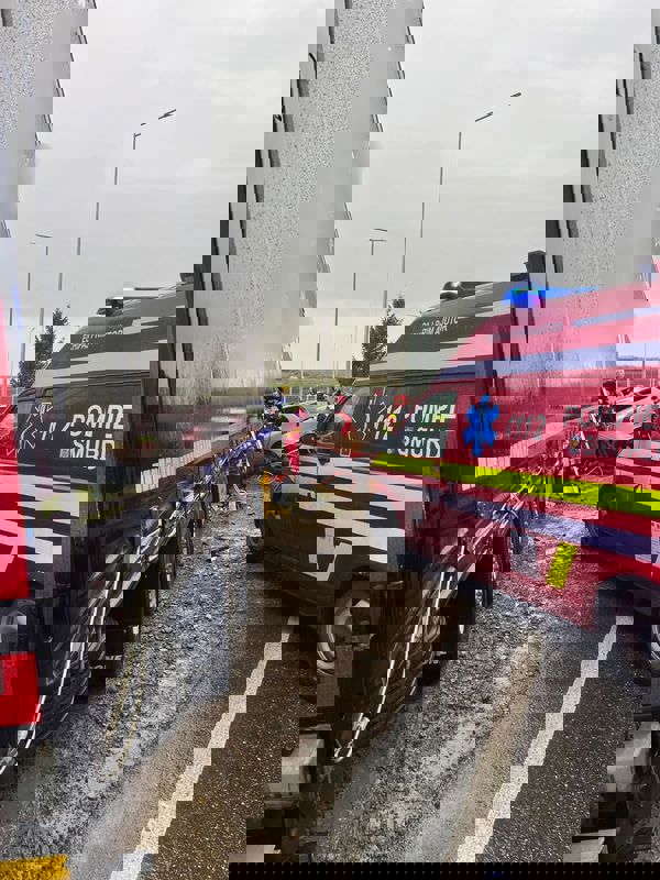 FOTO. Accident mortal pe E85. O persoană și-a pierdut viața, iar alte trei au ajuns la spital