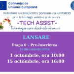 Tehnologii asistive pentru persoanele cu dizabilități – se acordă vouchere de până la 8.000 de euro