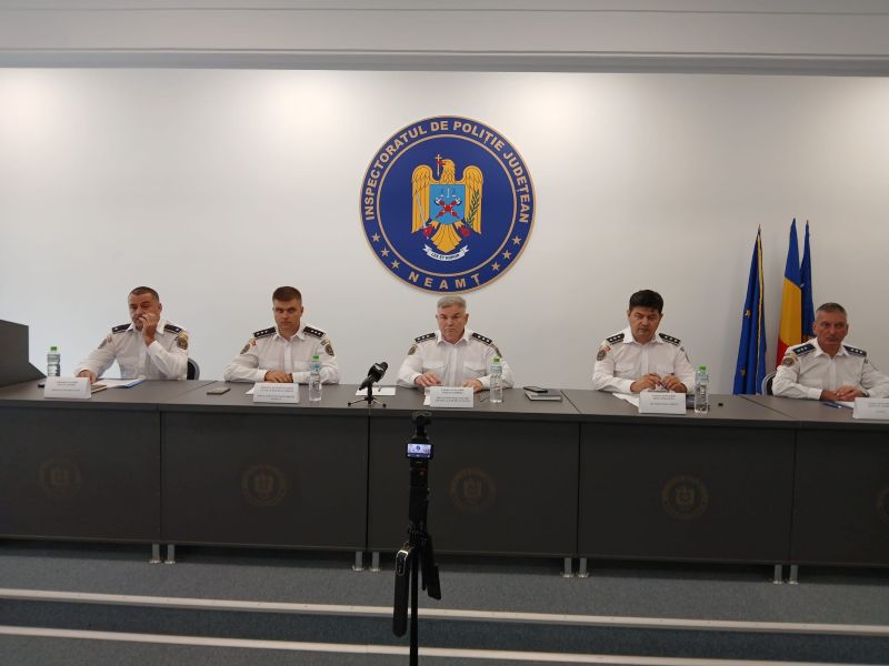 Vești bune: oficial a scăzut infracționalitatea în Neamț