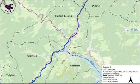 Ordin de începere pe A8 pe tronsonul Grințieș – Pipirig din Neamț
