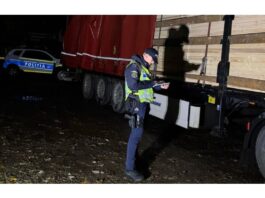 Lemn confiscat de polițiști în urma unui flagrant