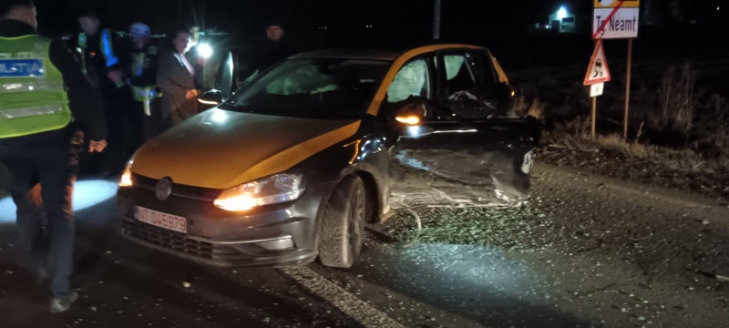 FOTO. Neamț. Accident la Timișești