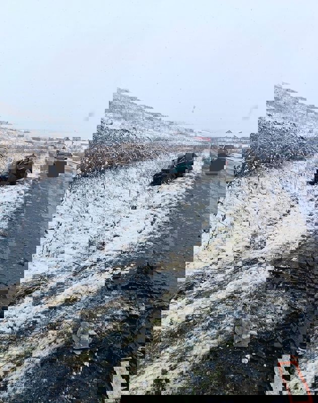 Botoșani. Mamă și fiică rănite într-un grav accident produs între două autoturisme