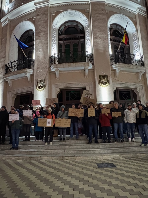 Continuă protestele pentru justiție la Iași