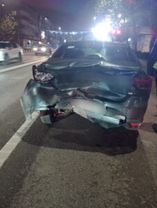 FOTO. Accident pe Bulevardul Traian, în Piatra-Neamț