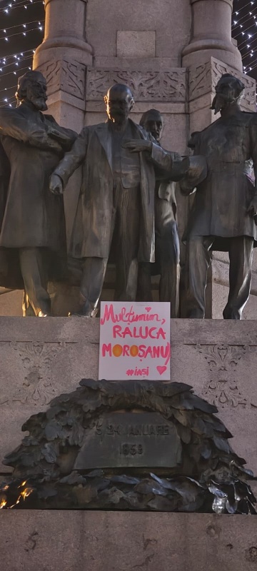 Continuă protestele pentru justiție la Iași