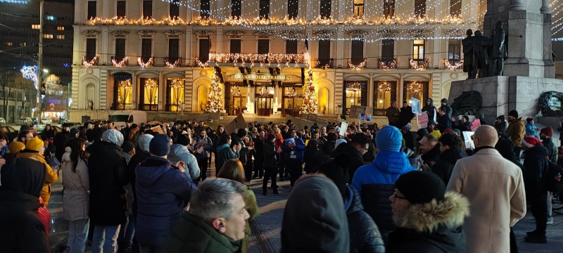 Continuă protestele pentru justiție la Iași