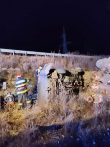 Neamț. Un tânăr de 19 ani a murit după ce s-a răsturnat cu mașina