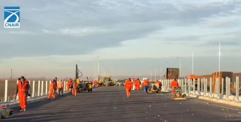 FOTO. Autostrada Moldovei A7: UMB ar putea finaliza alți 50 de km până la Adjud