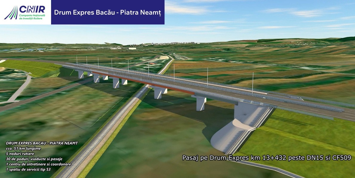 Drumul Expres Bacău–Piatra Neamț, blocat în instanță: trei constructori contestă licitația de peste 1 miliard de euro