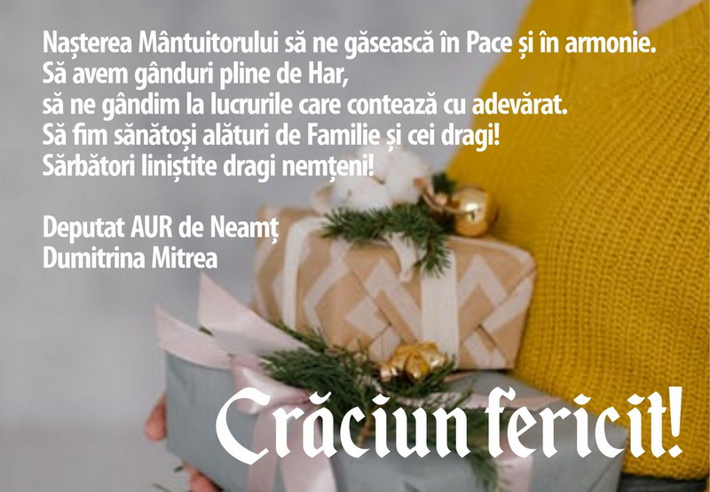 Mesajele politicienilor din Neamț de Crăciun