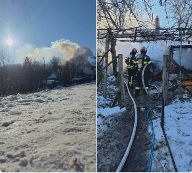 Crăciunul pompierilor nemțeni: 160 de cazuri medicale, 17 incendii și 6 acțiuni de protecție a comunităților