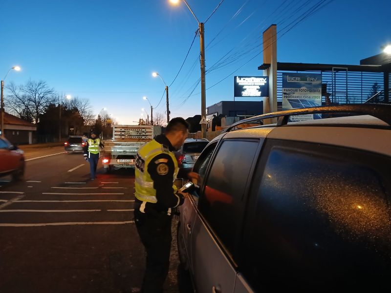 FOTO. Piatra Neamț. Acțiune de amploare în trafic
