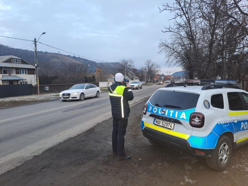 Permise suspendate și amenzi, după o acțiune a poliției rutiere în Neamț