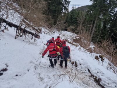Salvamont Neamț - 50 de intervenții în perioada sărbătorilor