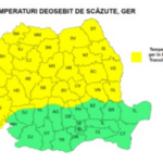 ANM anunță ger sever și ninsori în nord-estul României. Mai multe județe sub atenționare meteo