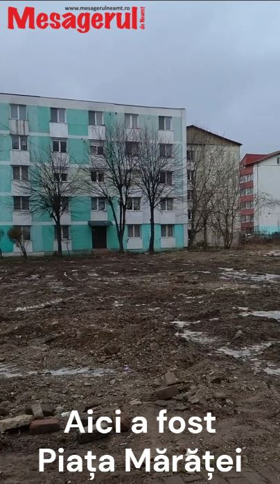 VIDEO. Piatra Neamț. Aici a fost piața Mărăței