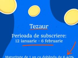 Prima ediție de titluri de stat Tezaur din acest an – se oferă dobânzi de până la 7,4%