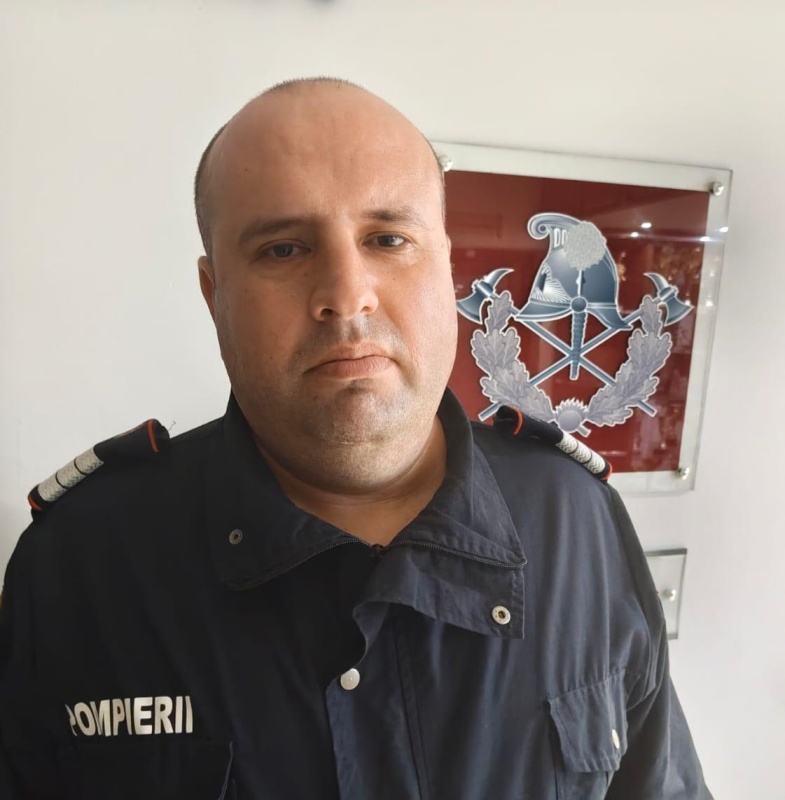 Neamț. Bătrân salvat dintr-un incendiu la început de 2026