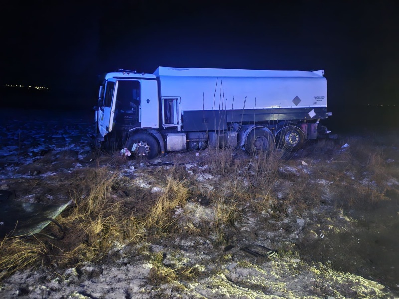 Accident pe DN 2 – E85. Un bărbat a ajuns la spital