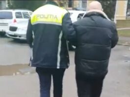 FOTO. Romașcan arestat pentru distrugere și încălcarea ordinului de protecție