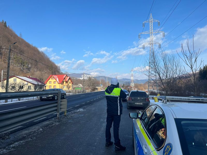 Acțiune a Poliției Neamț pe DN 15, la Straja