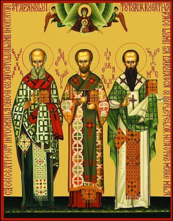 30 ianuarie: Sfinții Trei Ierarhi, prăznuiți împreună în Biserica Ortodoxă
